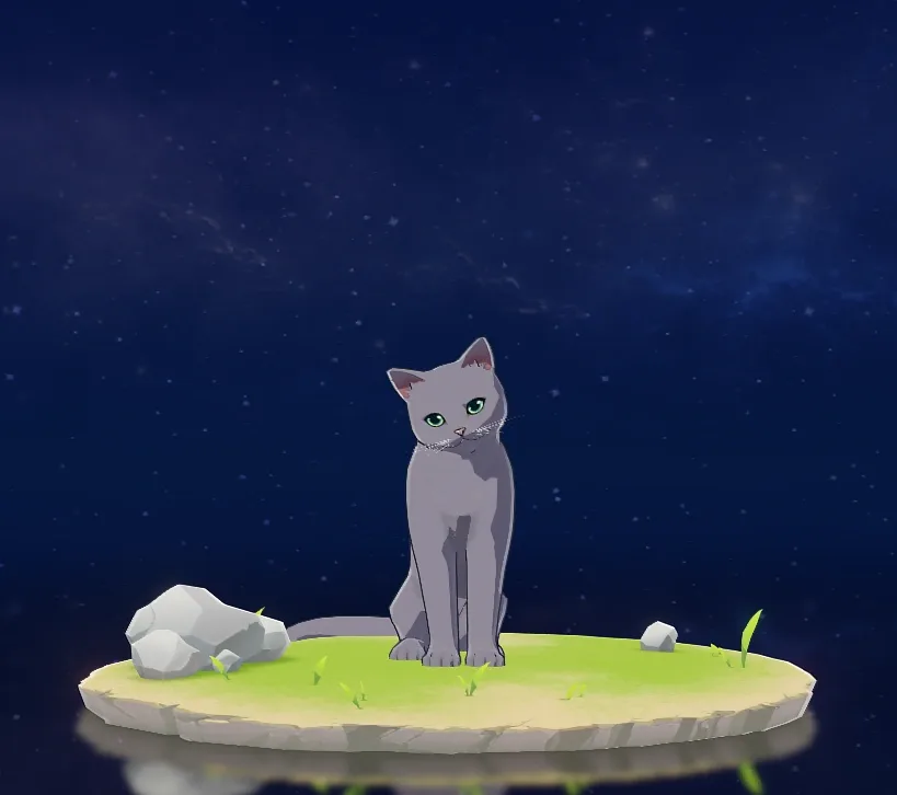 Зеленоглазая кошка