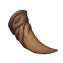 Молочный зуб арктического волка