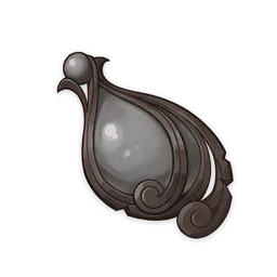 Осадок чистой капли росы