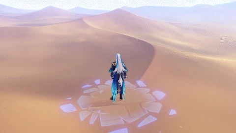 GIF таланта Подобно водной глади